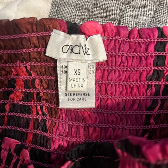 Cache Strapless Top - Picture 2 of 3